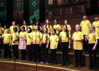 Excelsior Primary Returns to O2 City Hall for Celebration of...